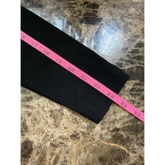 LAFAYETTE 148 BlackSilver Beaded Embellished Waist Ponte Knit Cocktail Dress Sz6 - Picture 6 of 13